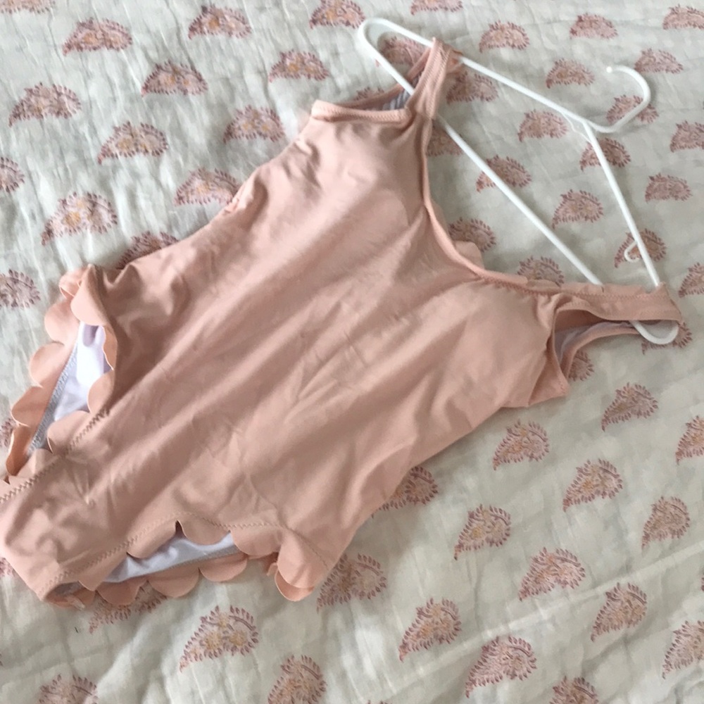 Pink one piece